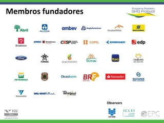 Membros fundadores




                     Observers
 