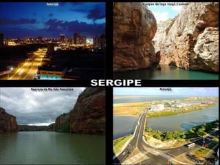 Himnusz II . rész Deitado eternamente em berço esplêndido, Ao som do mar e a luz do céu profundo, Fulguras,ó Brasil florão da América, Iluminado ao sol do Novo Mundo! Do que a terra mais garrida, Teus risonhos , lindos campos têm mais flores; “ Nossos bosques têm mais vida”, “ Nossa vida” no teu seio “mais amores” Ó Pátria amada, Idolatrada  Salve! Salve!. Brasil, de amor eterno seja símbolo O lábaro que ostentas estrelado, E diga o verde-louro dessa flâmula -”Paz no futuro e glória no passado”. Mas se ergues da justiça a clava forte, Verás que o filho teu não foge á luta, Nem teme, quem te adore, a própria morte. Terra adorada, Entre outras mil, És tu Brasil, Ó Pátria amada! Dos filhos deste solo és mãe gentil, Pátria amada, Brasil ! Szöveg : Joaquim Osório Duque Estrada Zene : Francisco Manuel da Silva Magyar változat: Kapitán József SERGIPE 