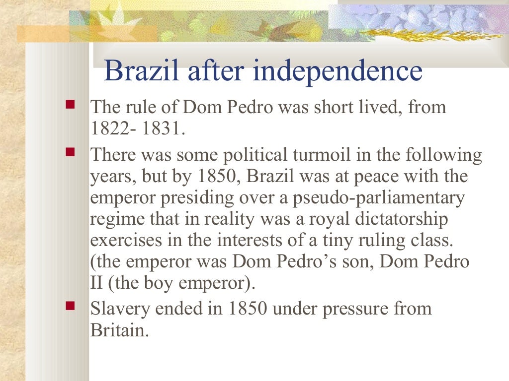 Brazilian independence