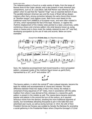 Brazilian piano | PDF