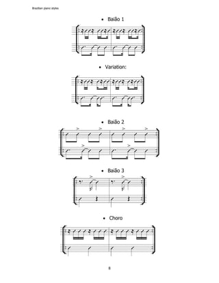 Brazilian piano | PDF