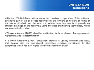 Unitization Process Brazilian pre salt unitization | PDF