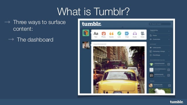 what is tumblr three