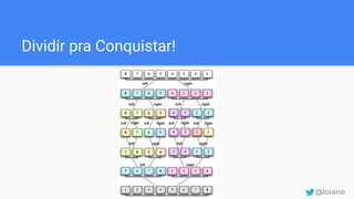 Dividir pra Conquistar!
@loiane
 