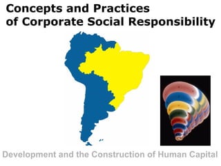 Concepts and Practices  of Corporate Social Responsibility   Development and the Construction of Human Capital  