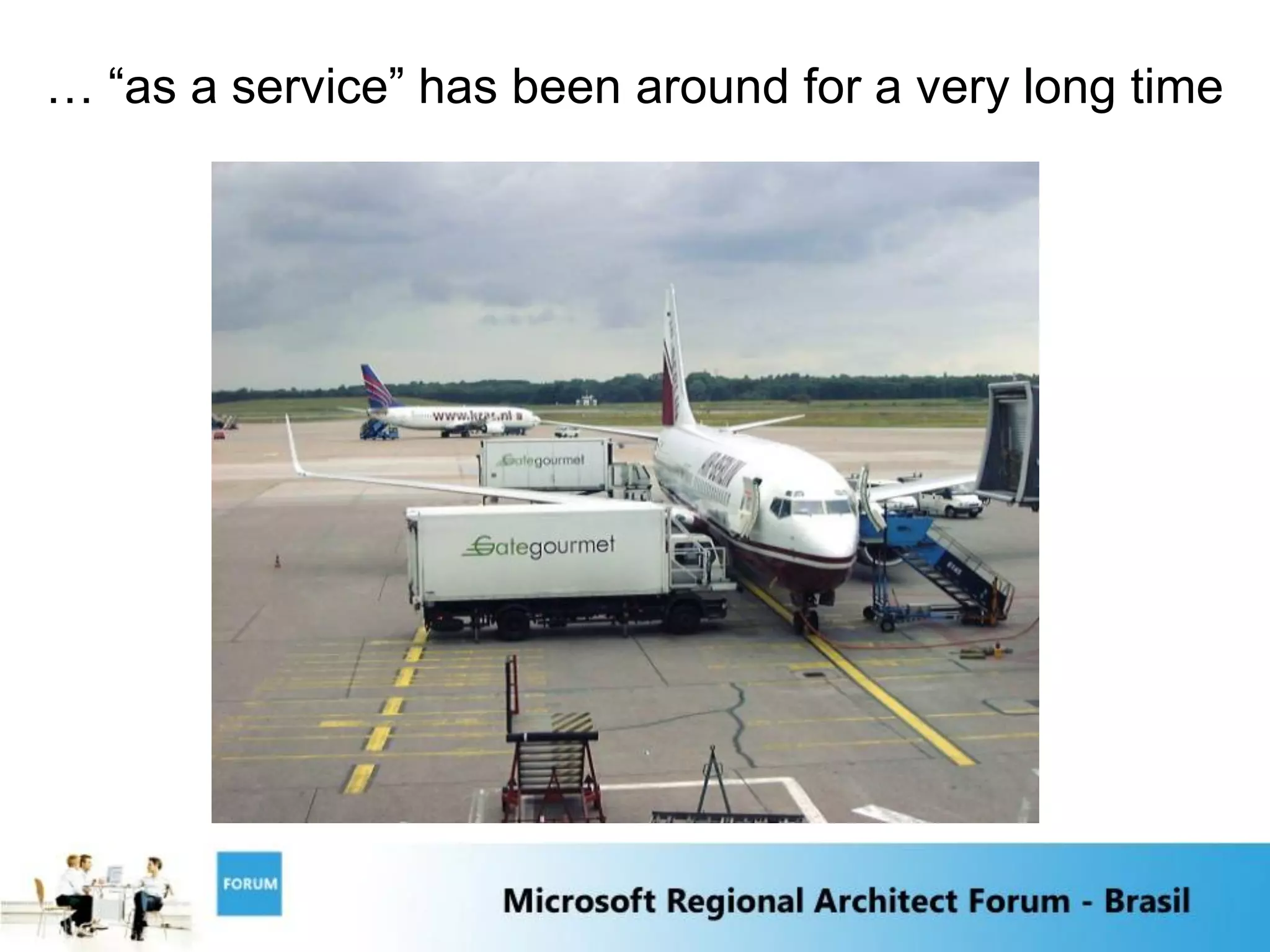… “as a service” has been around for a very long time
 