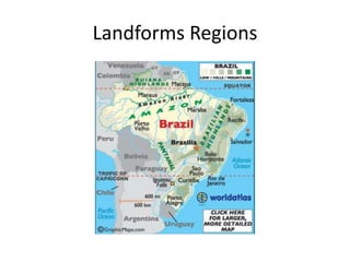 Landforms Regions