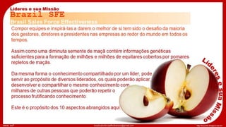 BRASIL SFE® http://brazilsalesforceeffectiveness@gmail.com brazilsfe.blogspot.com.br/ 
 