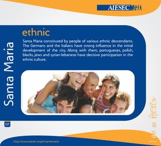 Presentation about Santa Maria - RS - Brazil