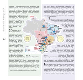 diminuindo a confiabilidade desses recursos. Os operadores desses    covers 100% of the fuel, as long as they operate at or below the 0.34
                                    sistemas, no entanto, fazem uso de um subsídio que paga 100% do      l/kWh specific consumption limit. This government subsidy’s life span
Atlas Brasileiro de Energia Solar

                                    combustível, conquanto que eles operem abaixo do limite de consumo   has recently been extended for another 20 years. Utilities are allowed
                                    específico de 0,34 l/kWh. O período de duração desse subsídio        to include a surcharge to all urban and rural consumers of the national
                                    governamental foi aumentado para mais 20 anos. As prestadoras de     interconnected system to collect funds to subsidize consumers of these
                                    serviço são autorizadas a cobrar uma taxa maior de todos os          isolated systems. This surcharge system, and the funds collected, are
                                    consumidores urbanos e residenciais do                               directed to the so-called Isol-CCC Account (Fuel Consumption Account
                                    sistema elétrico interligado brasileiro, de                            of the Isolated Systems) which sub-sidizes diesel for the thermal plants
                                    maneira a adquirir fundos para subsidiar os                                     in isolated mini-grids.
                                    consumidores desses locais isolados. Esse
                                    sistema de sobre-taxa, e os fundos
                                    arrecadados, são dirigidos dire-
                                                                                                                      T    he potential for using PV, however, is huge, and can be
                                                                                                                              estimated in tens to hundreds of MWp in the Amazon
                                    tamente a chamada Conta de                                                                           region alone, even if only a fraction of the 286
                                    Consumo de Combustíveis dos                                                                                      existing diesel power plants with a
                                    Sistemas Isolados, que subsidia                                                                                       total installed capacity of over
                                    o diesel das centrais térmicas                                                                                          620 MVA would adopt
                                    das      pequenas       redes                                                                                                some PV to an optimum
                                    isoladas.                                                                                                                    DIESEL-PV mix [37].

                                    O      potencial de uso de
                                    PV, no entanto, é imenso,
                                                                                                                                                                 Furthermore, while the
                                                                                                                                                                solar radiation resource
                                                                                                                                                              distribution in the region
                                    e pode ser estimado de                                                                                                        is considerable, and
                                    dezenas a centenas de MWp                                                                                                       with a small seasonal
                                    somente na região amazônica,                                                                                                       variation, as de-
                                    mesmo se somente uma                                                                                                                monstrated      by
                                    parcela das 286 centrais de                                                                                                         the       resource
54                                  geração diesel existentes, com
                                    capacidade de 620MWA,
                                                                                                                                                                        maps presented
                                                                                                                                                                        earlier in this
                                    adotassem módulos PV numa                                                                                                           Atlas, the wind
                                    proporção diesel-PV otimizada [37].                                                                                              resource distribu-
                                    Além      disso,    enquanto      a                                                                                          tion in the Amazon
                                    distribuição da radiação solar na                                                                           region is one of the worst in the
                                    região é considerável, e com                                                                               country (26,45 TWh/ano) [5]. As a result,
                                    pequena variação sazonal, tal                                                                    Solar PV is one of the most viable renewable
                                    como        demonstrado       pelo                                                               energy technologies currently available for the
                                    mapeamento apresentado neste                                                                    dispersed and relatively small energy density
                                    Atlas, a distribuição dos recursos                                                     demands in the region. Lower diesel consumption during
                                    eólicos na região é uma das piores                                                    daytime hours and reduction of greenhouse gases
                                    do país (26,45 TWh/ano) [5].                                                                                   emission are examples of other
                                    Dessa forma, a tecnologia solar               .                                 .                              benefits bring out by using simple
                                    PV é uma das alternativas mais Sistema interligado de distribuição   Interconected system for electricity      hybrid DIESEL-PV system without
                                    viáveis de energia renovável de eletricidade no Brasil [2].          distribution in Brazil [2].               storage, where PV systems are
                                    atualmente disponível para atender                                                                             added to existing diesel thermal
                                    a demanda da região, que é dispersa e de relativamente pequena       plants with prospects of future conversion to fuel cell / PV hybrid
                                    densidade energética. A economia de combustível fóssil e a redução   configurations, in which case energy generation would rely 100% on PV.
                                    de emissão de gases do efeito estufa são exemplos dos benefícios
                                    trazidos pela adoção de um sistema simples com a adição de gerador
                                    fotovoltaico sem capacidade de armazenamento de energia à uma
                                                                                                         T   he solar radiation resource distribution in the region is considerable
                                                                                                         (around 5.5 MW/m2), and with a small seasonal variation. These
                                    planta térmica alimentada com óleo diesel. Acrescenta-se a isso a    features match up the technical standards requirements for mini-hybrid
                                    perspectiva de conversão futura para uma configuração                systems technology. Figure 21 shows, on an annual average, the daily
                                    fotovoltaico/célula de combustível resultaria numa geração 100%      PV generation yields, in kWh/kWp, that can be expected for the
                                    “limpa e renovável” baseada exclusivamente no recurso solar.         amorphous silicon thin-film PV technology deployed at latitude-tilted
                                                                                                         arrays in the Amazon region, together with the location of villages/towns
                                                                                                         and diesel-fired generation units in the region. Besides all the solar
 
