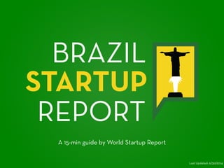 A 15-min guide by World Startup Report
Last Updated: 6/30/2014
 