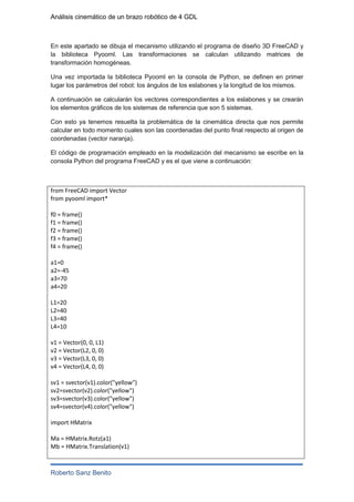 java vs python memes 🤣🤣🤣 #python #java... Análisis cinemático de un brazo robótico de 4GDL con lenguaje Python | PDF