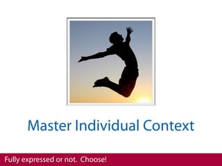 Master Individual Context

Fully expressed or not. Choose!
 