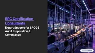 Expert Support for BRC Audit Preparation & Compliance - C4C | PDF