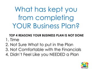 Business Plan in 10 Steps 
 