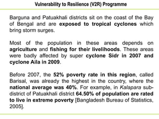 Vulnerability to Resilience - Bangladesh | PPTX