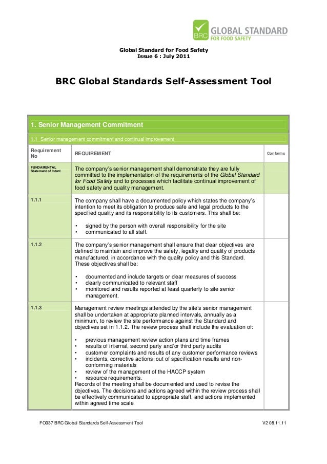 BRC FOOD SAFETY STANDARD ISSUE 6 PDF DOWNLOAD BRC FOOD SAFETY STANDARD ISSUE 6 PDF DOWNLOAD