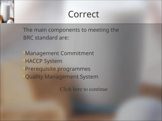 BRC Training Guide Sampleeeeeeeeeeeeeeee | PPT