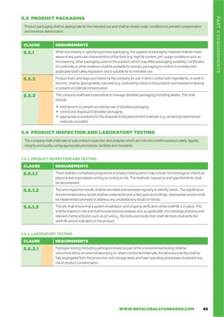 Tiêu chuẩn Brc v8 | PDF