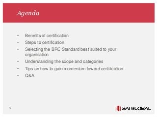 Benefits Of Brc Certification – Benefits of BRC – VIXG