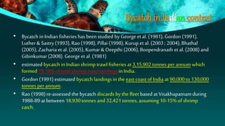 Gordon Rao Fish Bycatch Reduction Devices | PPTX