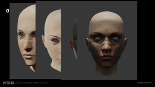 이렇게 만들어진 BRDF기반 사전정의 피부 셰이더입니다!
 