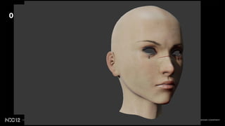 이렇게 만들어진 BRDF기반 사전정의 피부 셰이더입니다!
 