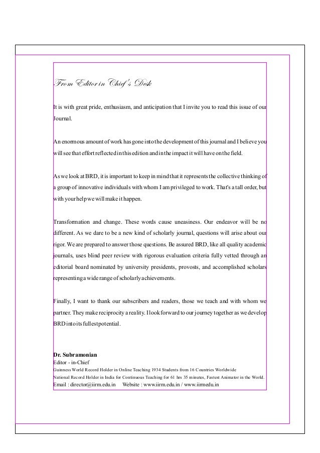 Bulletin of Research Developments March 2016