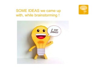 A Bad Rap
Lately, bread started gaining a reputation for being unhealthy among
people of the middle and high income categories.


                             Thus, Our Team, has developed an
                               advertising campaign to strengthen the
                               much-maligned carbohydrate, restore its
                               reputation

                                                 AND

                              put bread back in the everyday life of world
                                   population, if not back on tables. 
 