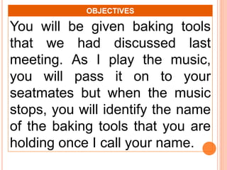 Bread and Pastry Basic Ingredients TLE 8 | PPTX