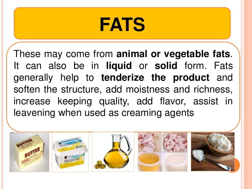 Bread and Pastry Basic Ingredients TLE 8