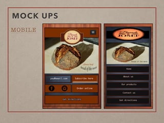 MOCK UPS
MOBILE
 