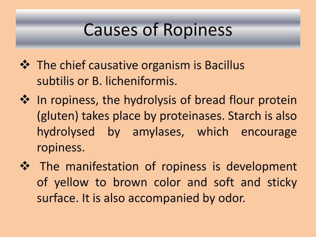 Bread spoilage and staling | PPTX