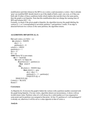 BFS, Breadth first search | Search Traversal Algorithm | PDF | Free ...