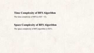 Understanding Breadth First Search (BFS) Algorithm | PPTX
