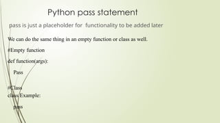 break continue and pass statement in python.pptx