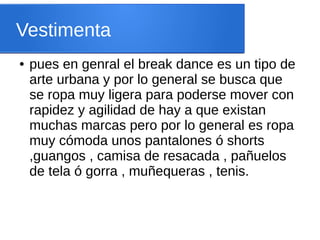Break dance