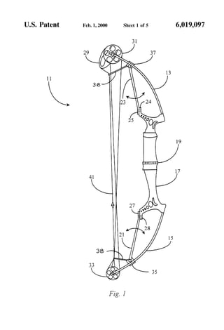 U.S. Patent Feb. 1,2000 Sheet 1 0f5 6,019,097 
29 37 
11 
 