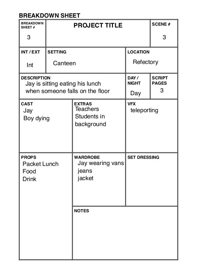 script breakdown template breakdown sheet 2 copy script breakdown template breakdown sheet 2 copy