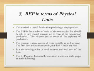 Break even analysis | PPT