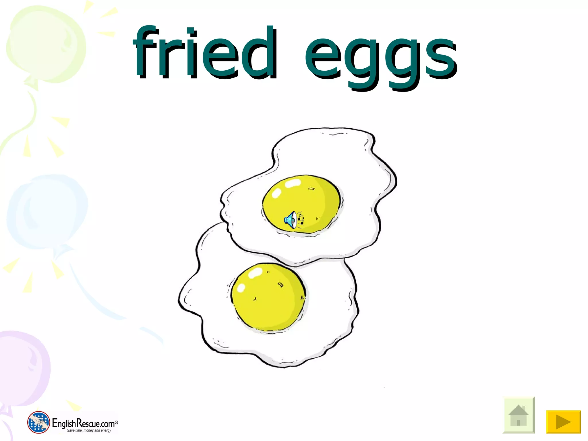 fried eggs 