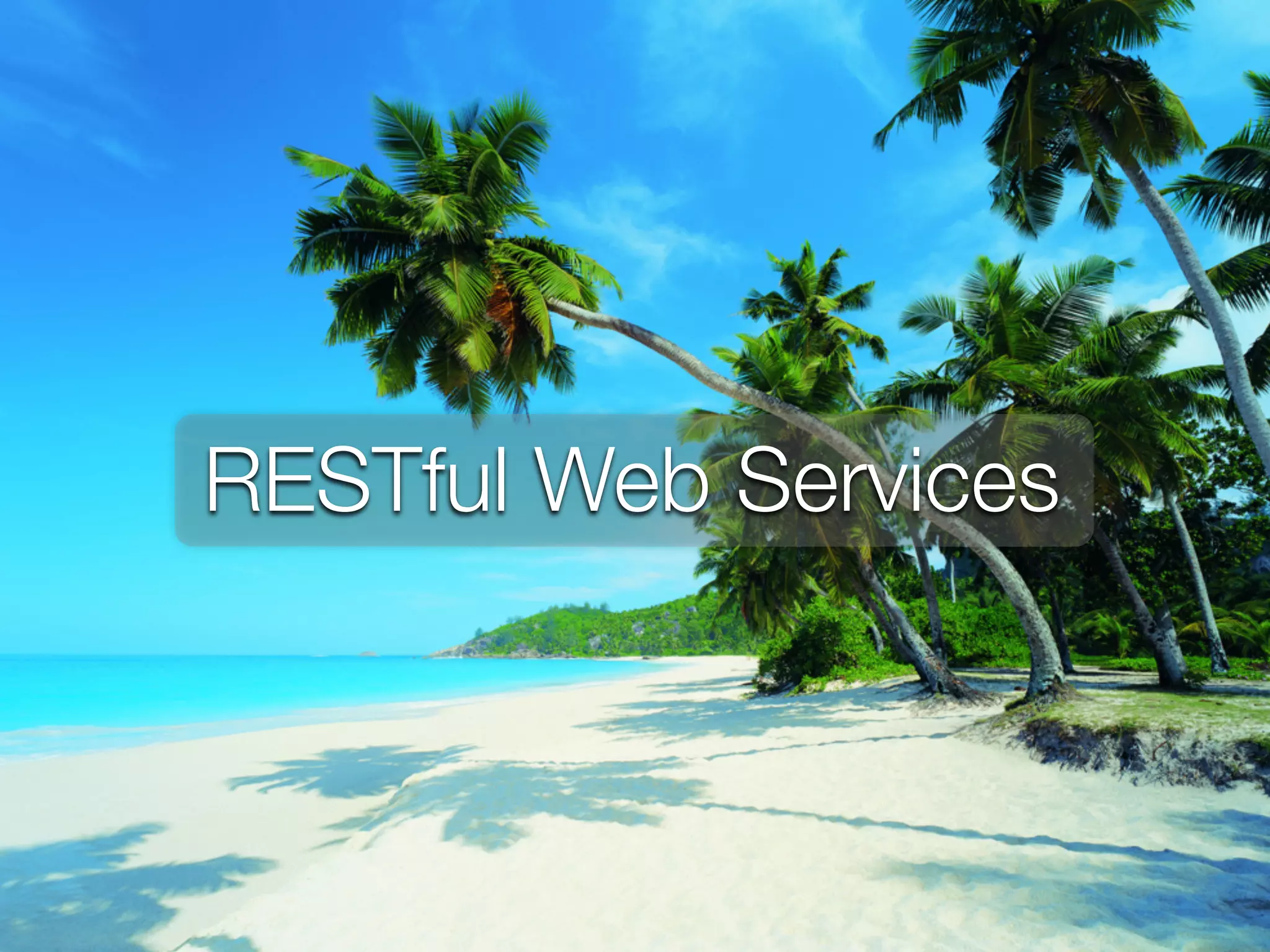 RESTful Web Services
 