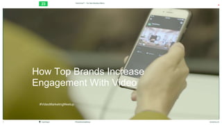 TwentyThree™ – The Video Marketing Platform
#VideoMarketingMeetup twentythree.netCopenhagen
How Top Brands Increase
Engagement With Video
1
#VideoMarketingMeetup
 