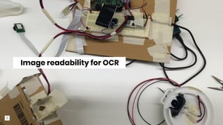 Image readability for OCR
 