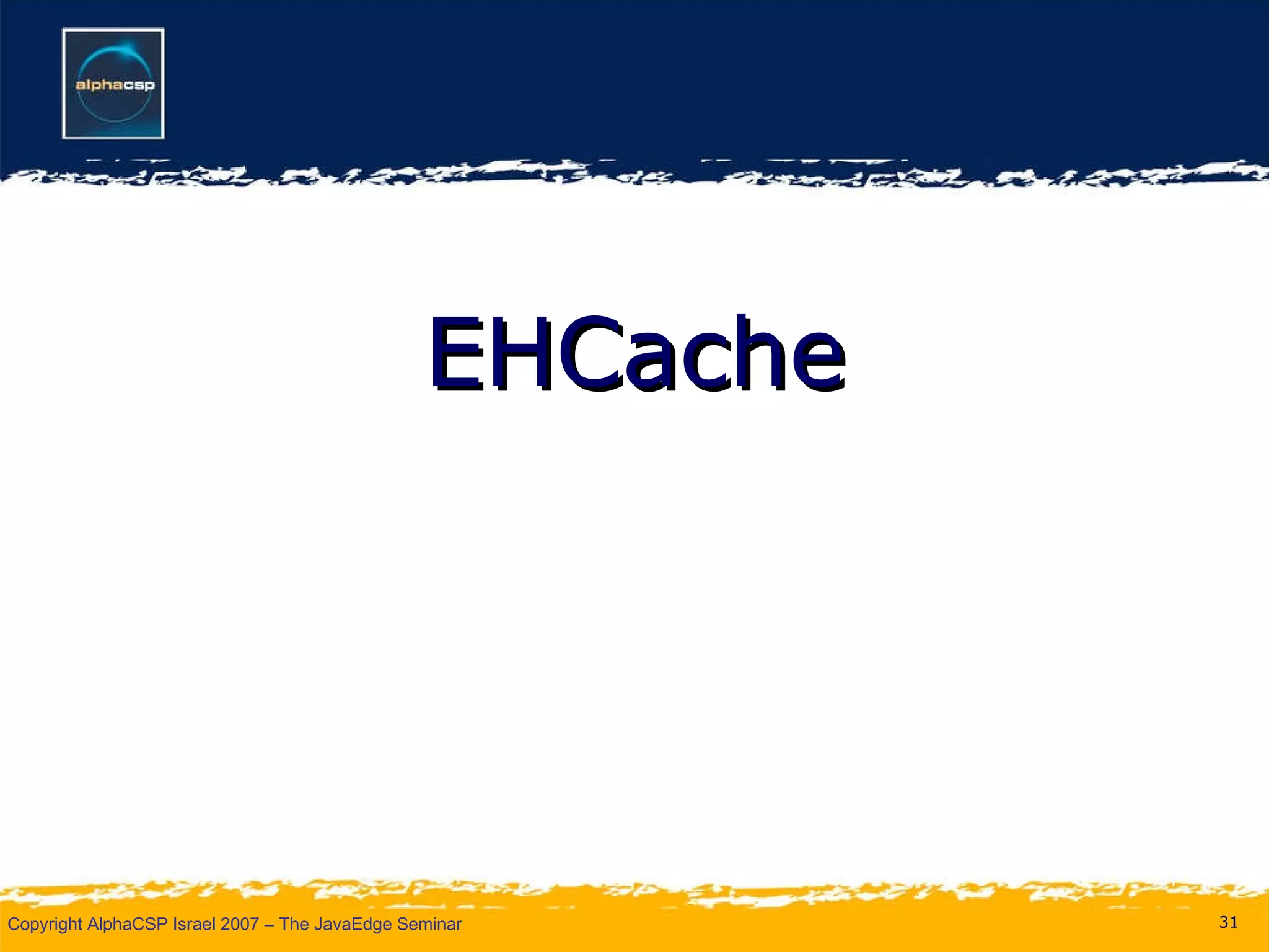 EHCache 