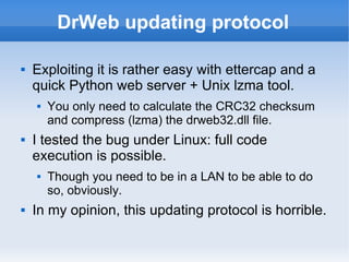 Breaking Antivirus Software | PDF