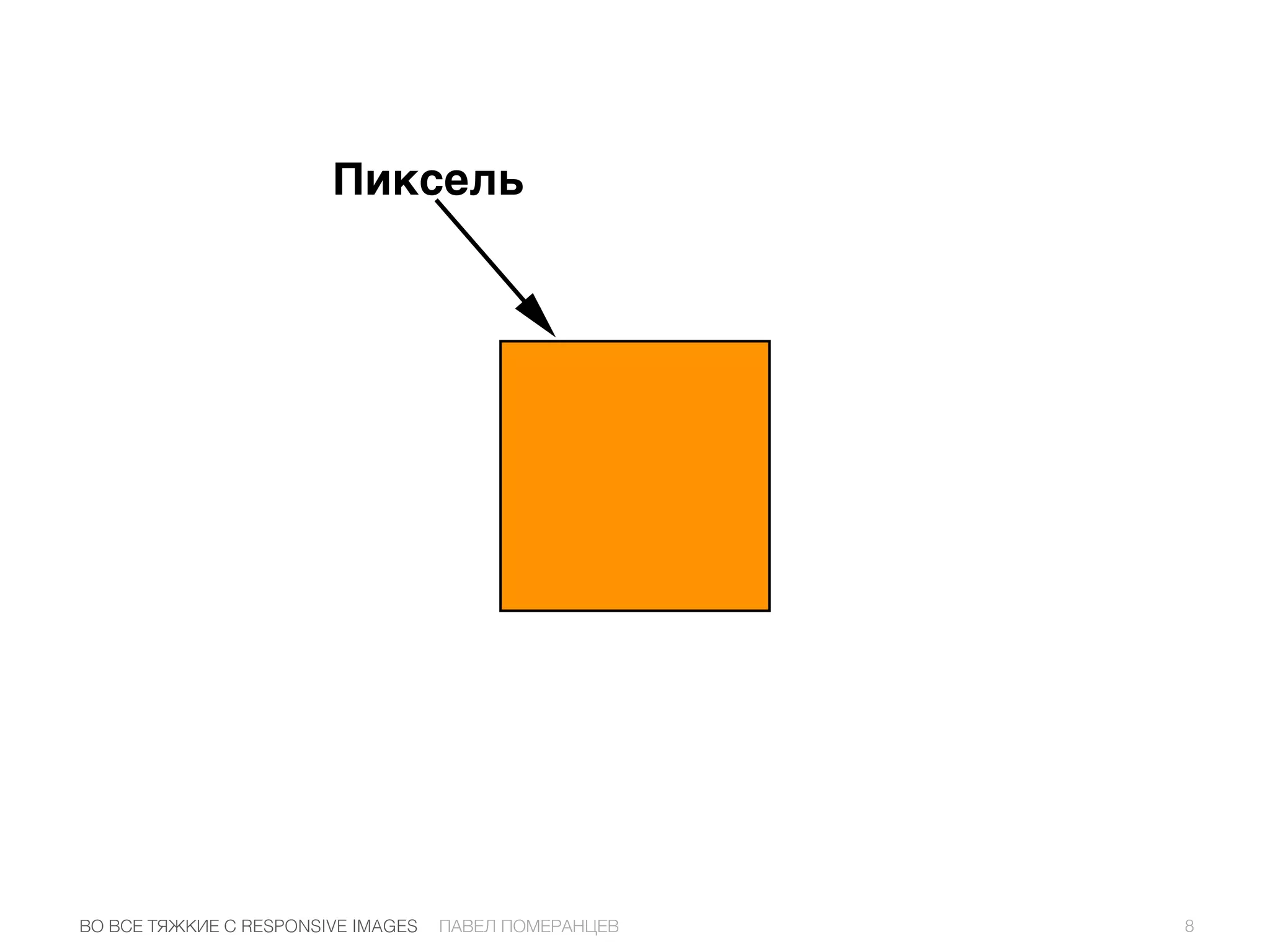 Пиксель
8ПАВЕЛ ПОМЕРАНЦЕВВО ВСЕ ТЯЖКИЕ С RESPONSIVE IMAGES
 
