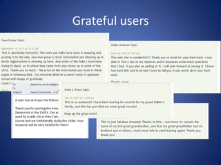 Grateful users
 