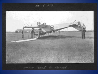 New digital materials
• WWI Royal Flying Corps camps

• Camp Mohawk images on Flickr and blog

• Email from son of one of the flight instructors
  at Camp Mohawk, mentioning a photograph
  album
 