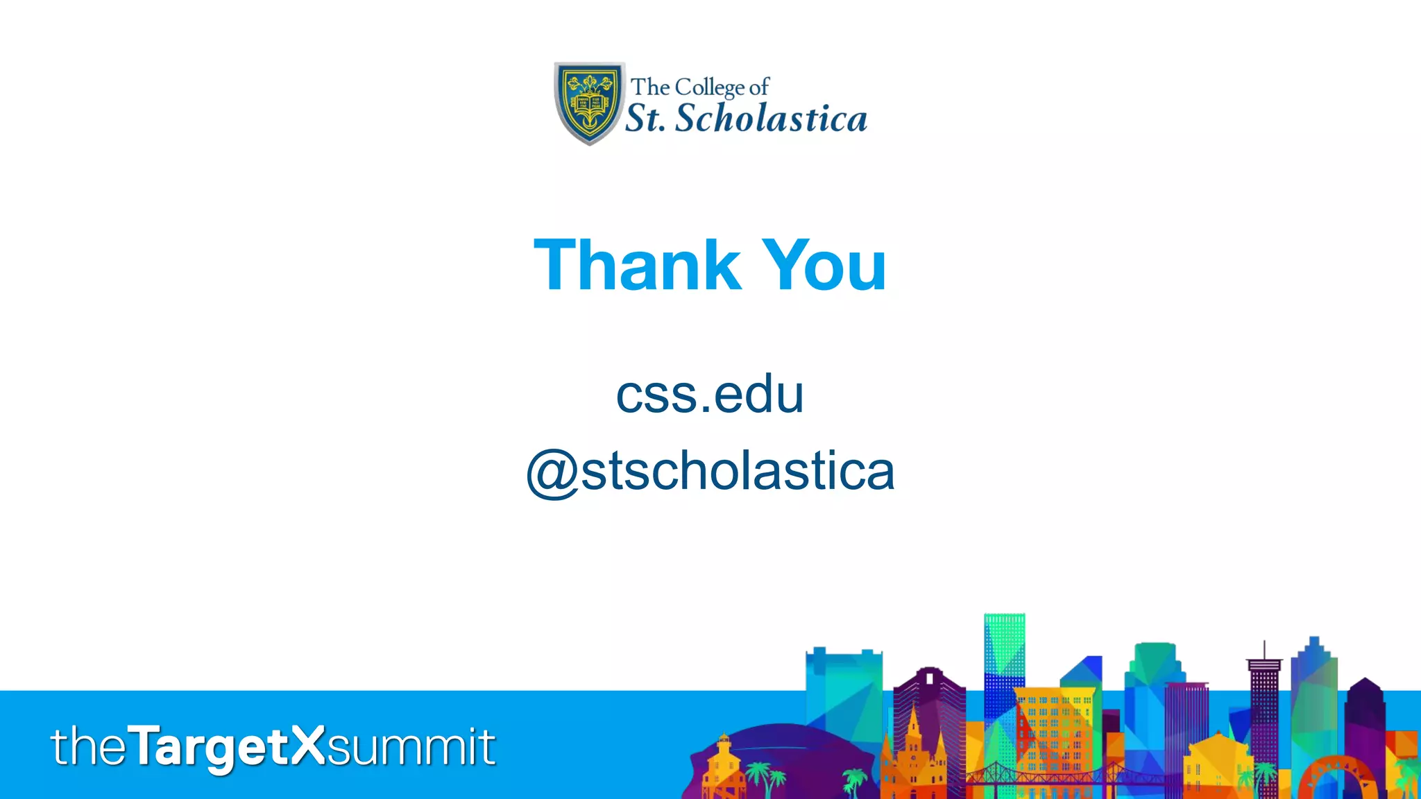 css.edu
@stscholastica
 